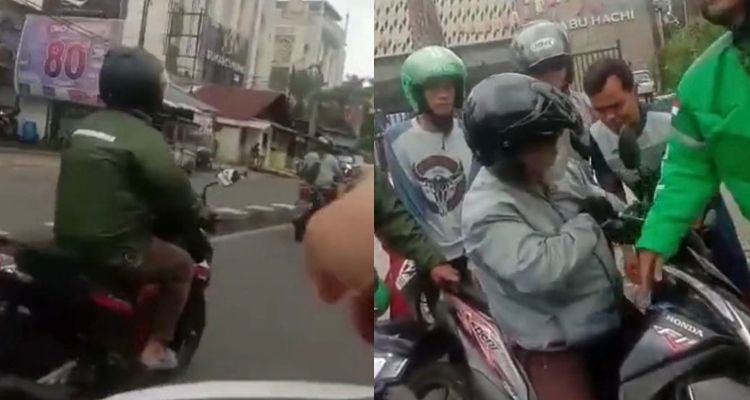 Banjir Pujian! Ini Aksi Heroik Emak-emak Selamatkan Pengemudi Motor ...