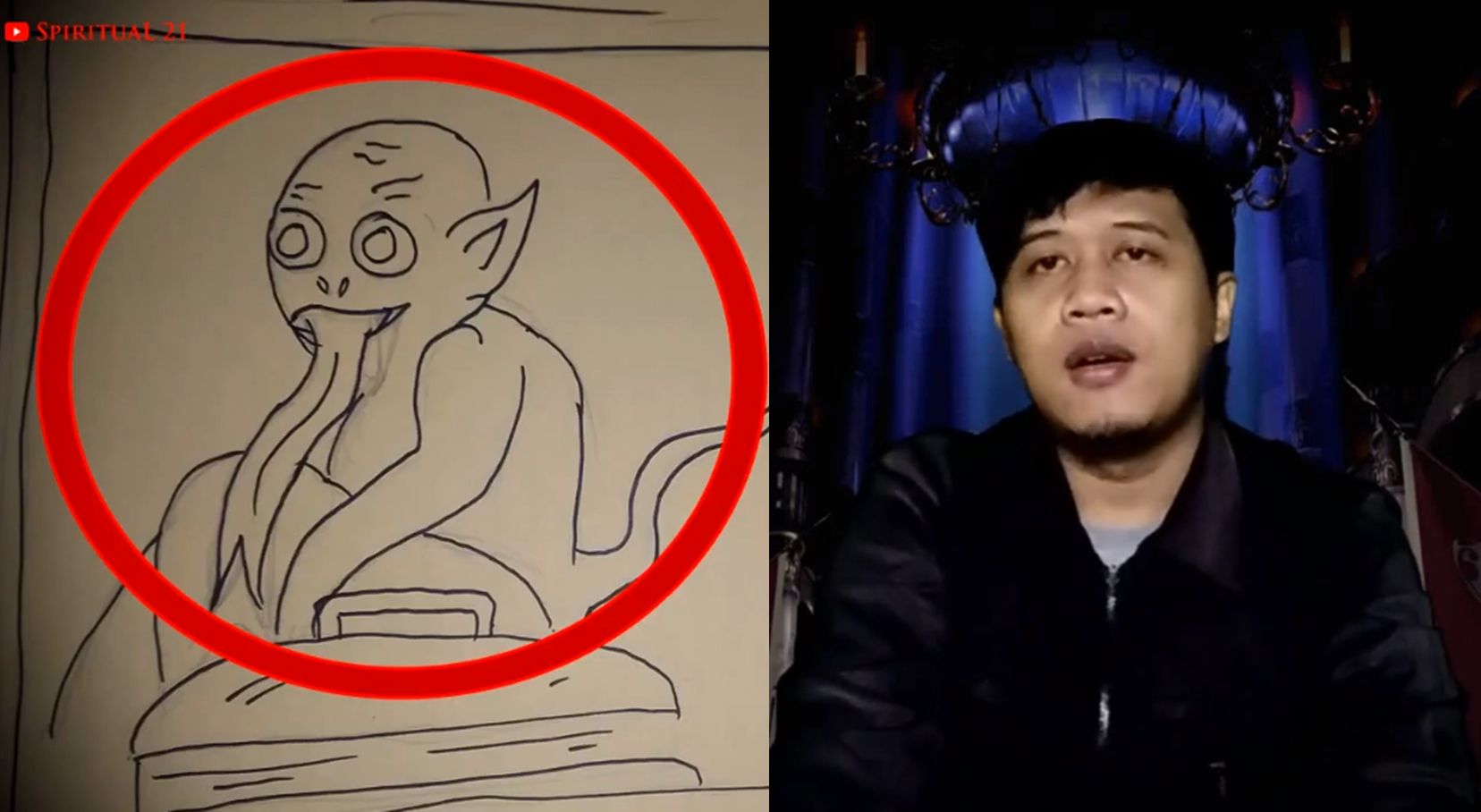 YouTuber Patih Nur Alam menceritakan soal pesugihan penglaris menggunakan celana dalam bekas.