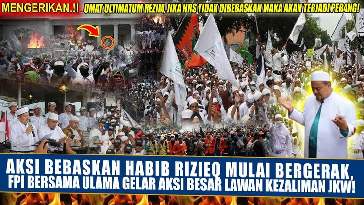 [HOAX] Video FPI Bersama Ulama Gelar Aksi Besar Lawan Kezaliman Jokowi