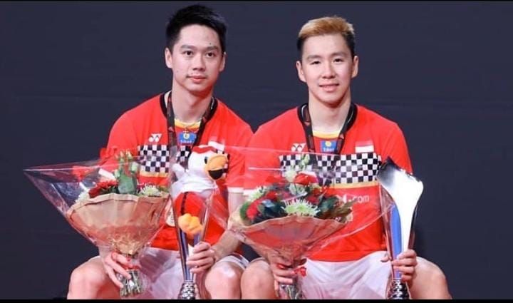 The Minions menjadi satu-satu wakil Indonesia yang akan bertanding di semi final Indonesia Masters 2021/Instagram @marcusfernalidig