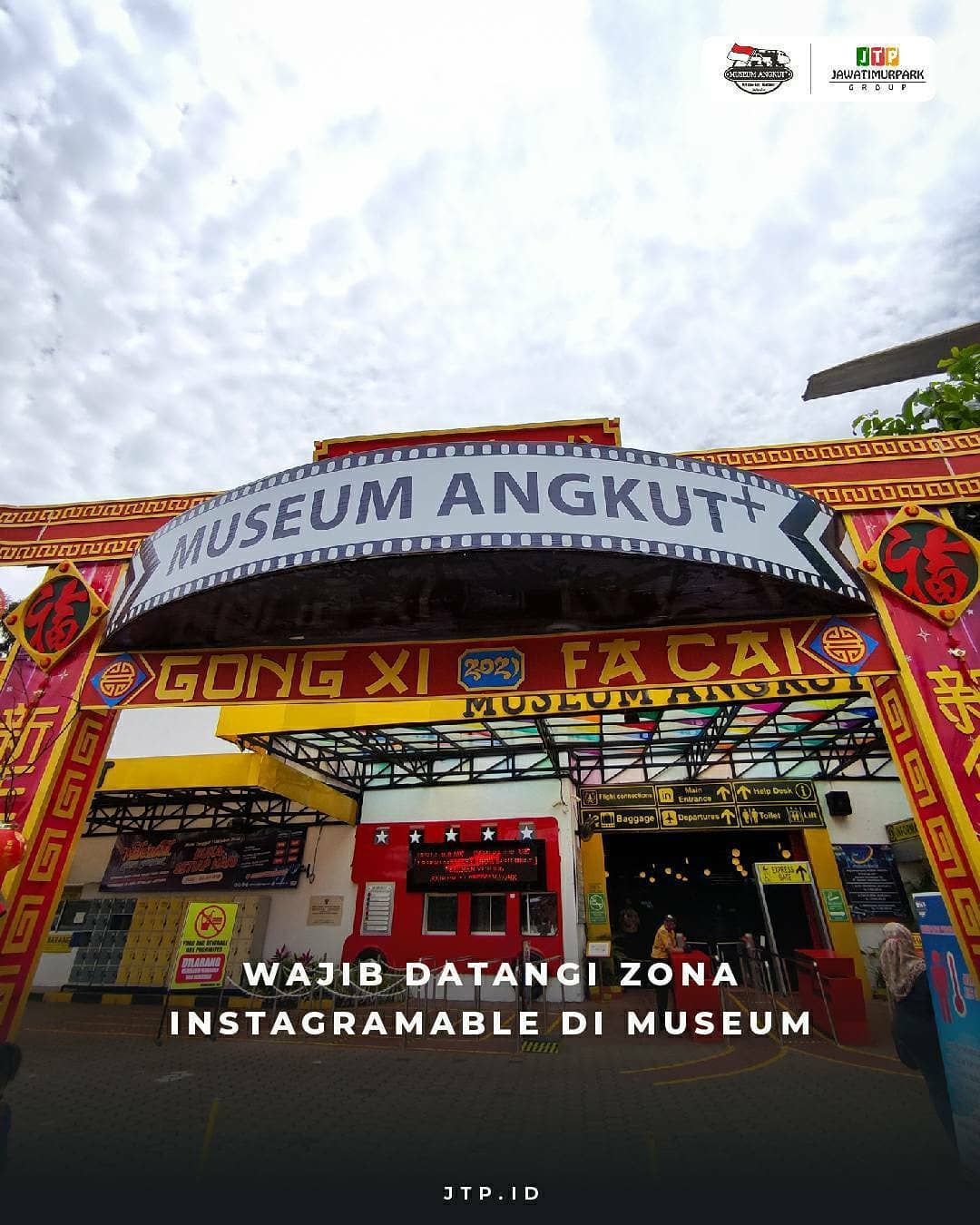 Museum Angkut menjadi salah satu tujuan wisata yang wajib kamu datangi di Malang.