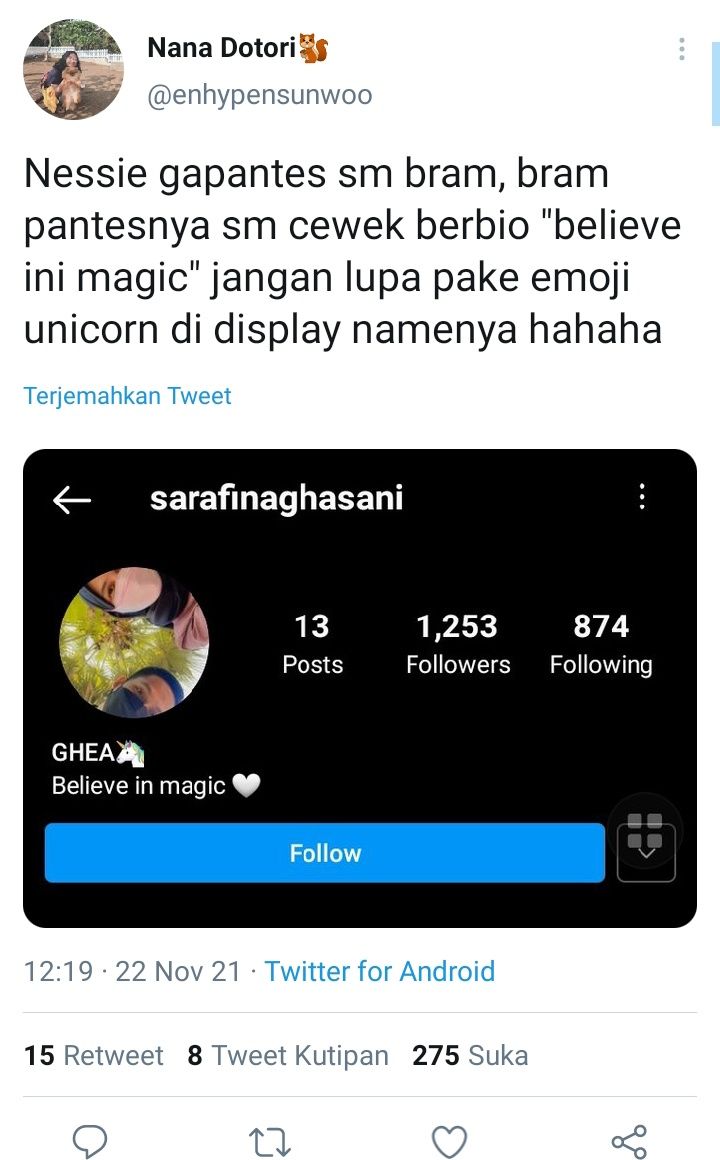 Inilah Akun Instagram Pacar Baru Bram Panji Mantan Pacar Nessie Judge