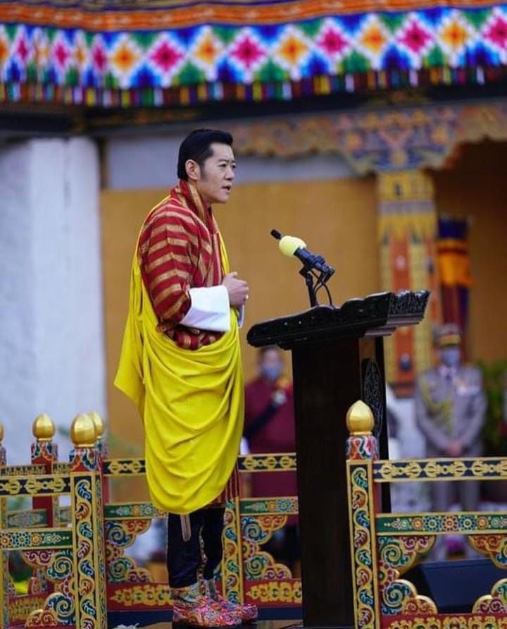 Sosok Raja Jigme Khesar yang terkenal dengan julukan Raja Rakyat/tangkapan layar Instagram @kingjigmekhesar