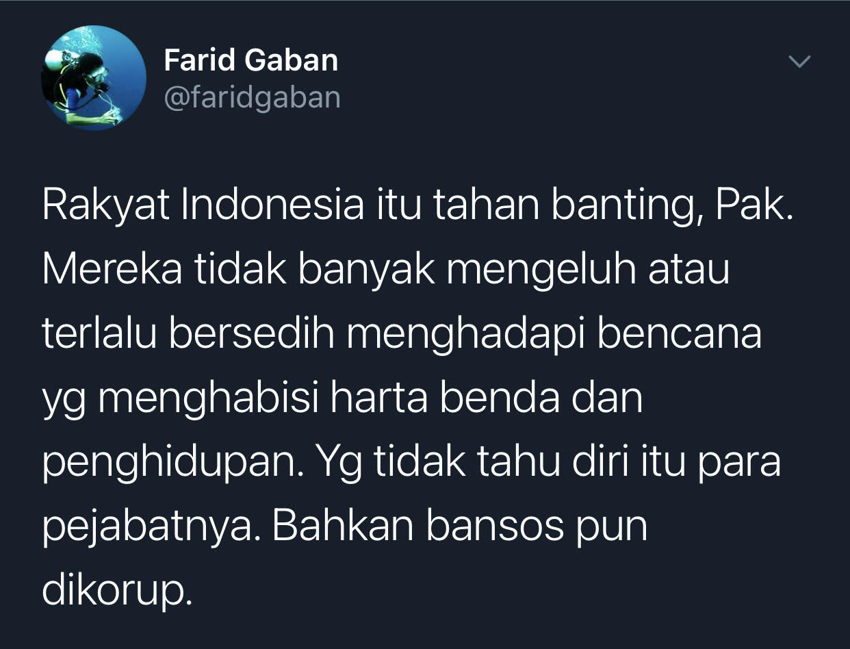 Cuitan Farid Gaban.