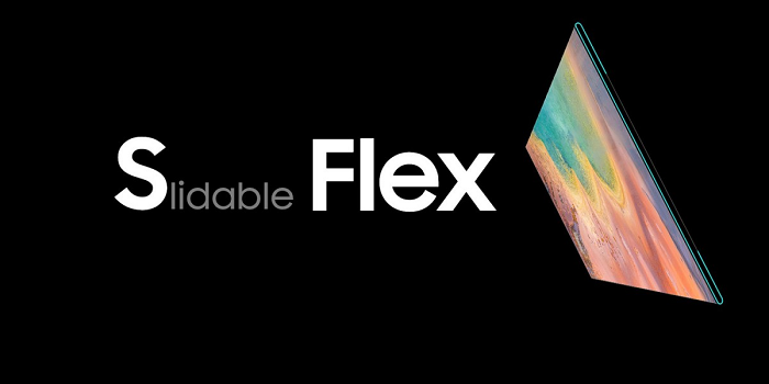 Konsep pengaplikasian layar fleksibel yang dinamankan Slideable Flex oleh Samsung.