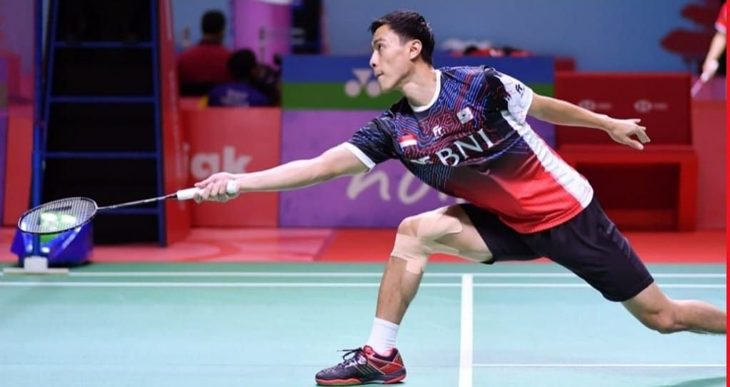 Hasil Indonesia Open 2021: Shesar Hiren Rhustavito Retired di Babak 16 Besar