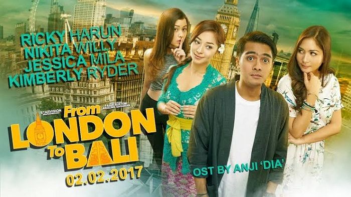 Film From London to Bali akan tayang di Vidio 