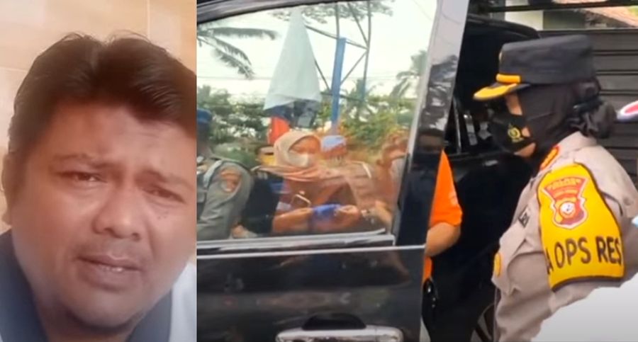 YouTuber Fredy Sudaryanto dan mobil Toyota Alphard ditengok Kapolres Subang