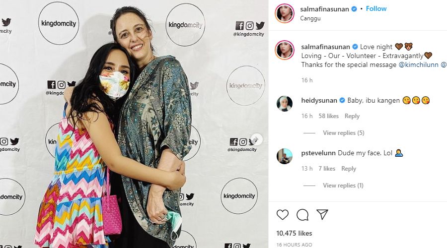 Salmafina Sunan Unggah Sesuatu di Instagram, Komentar Ibunya Jadi Sorotan Netizen: Bacanya Kok Sedih