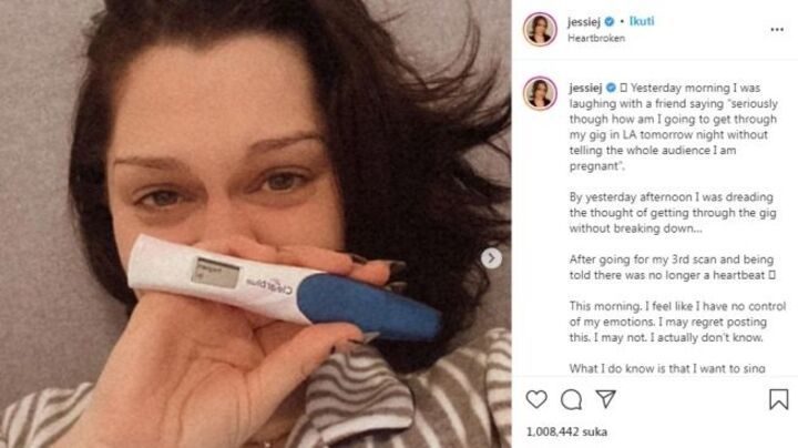 Kabar Duka, Jessie J Umumkan Keguguran Jelang Konser-nya Malam Nanti di LA