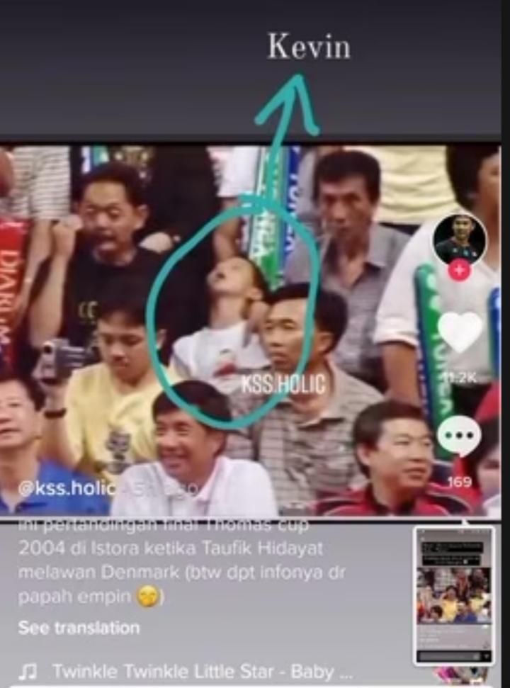 Viral! Beredar Video Diduga Kevin Sanjaya Tertidur Lelap di Semifinal Piala Thomas 2004