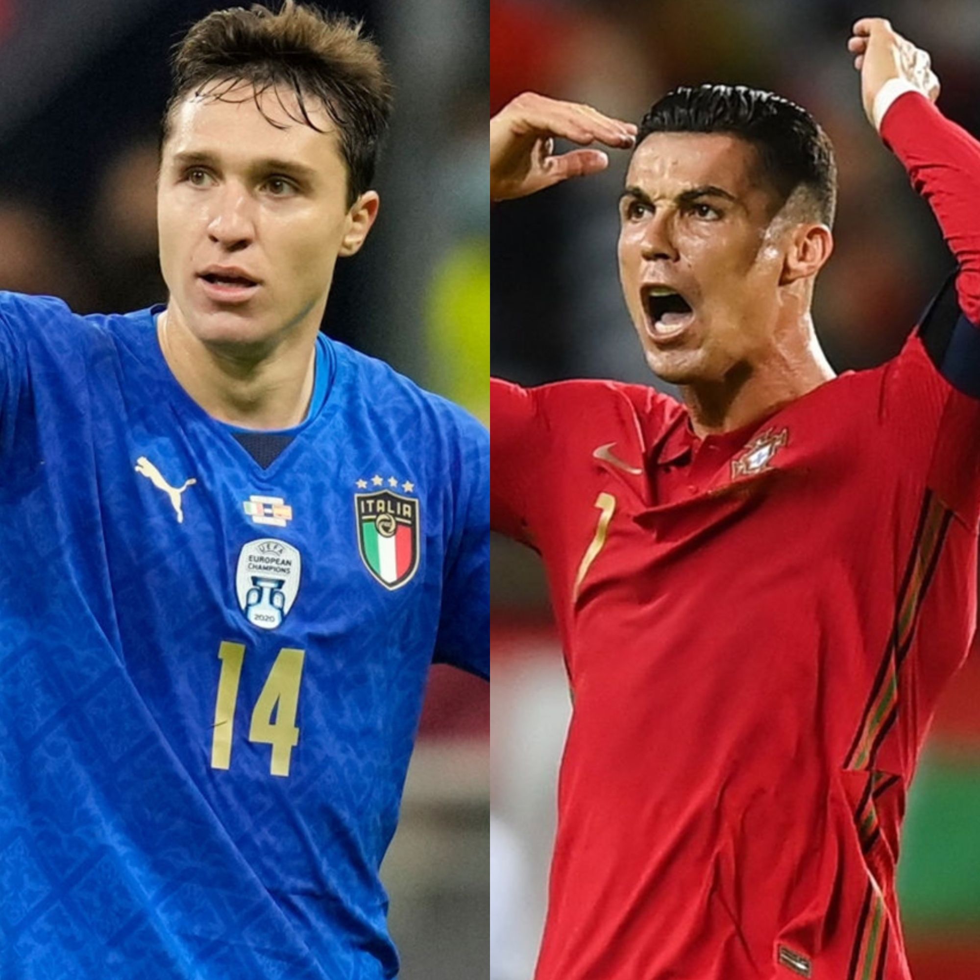 Akankah Italia bertemu Portugal di final playoff Piala Dunia 2022? Federico Chiesa vs Cristiano Ronaldo