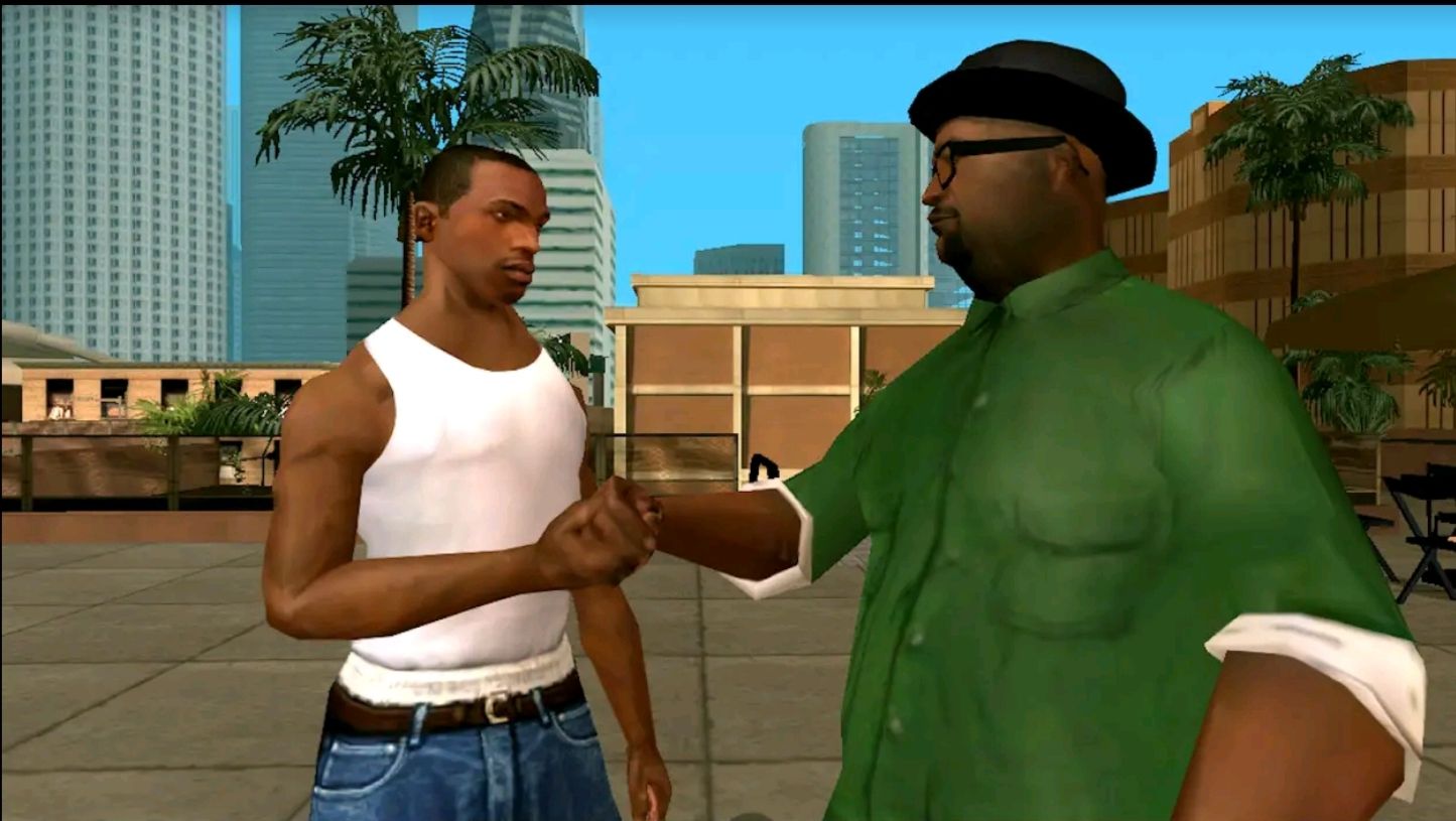 Karakter Grand Theft Auto San Andreas, CJ (kiri)