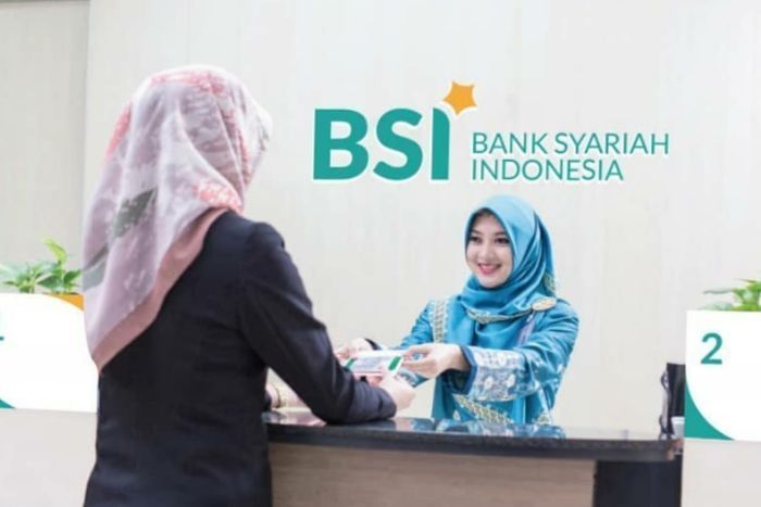 Ilustrasi transaksi di Bank Syariah Indonesia (BSI) 