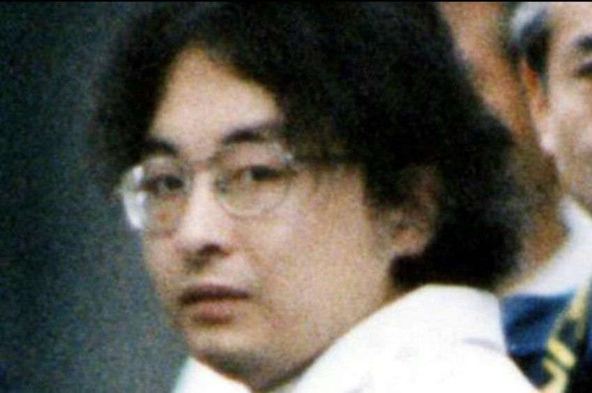 Tsutomu Miyazaki saat berhasil ditangkap. / Instagram @horror_crypt.