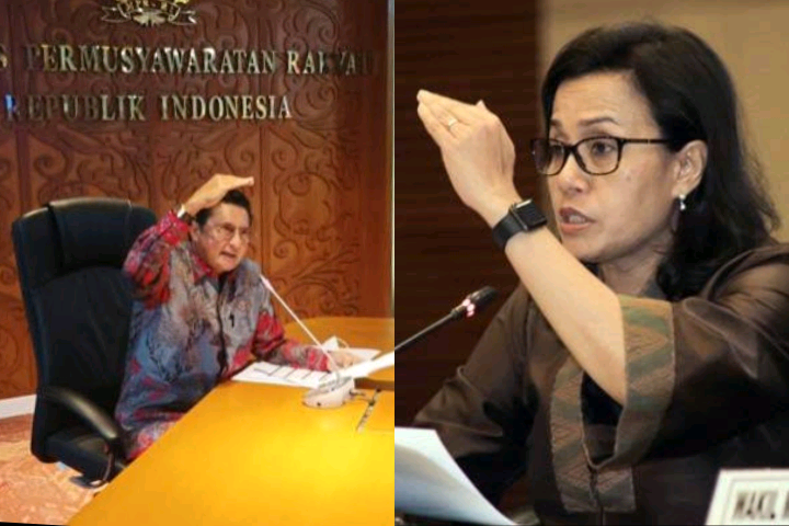  Fadel Muhammad desak Jokowi pecat Menteri Keuangan Sri Mulyani Indrawati, pegiat sosial Ferdinand Hutahaean bongkar utang BLBI Fadel.