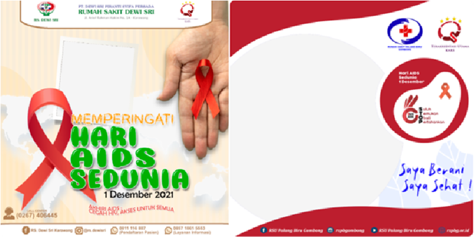 Simak sejarah, tema peringatan, dan 10 link Twibbon Hari AIDS Sedunia 1 Desember 2021.