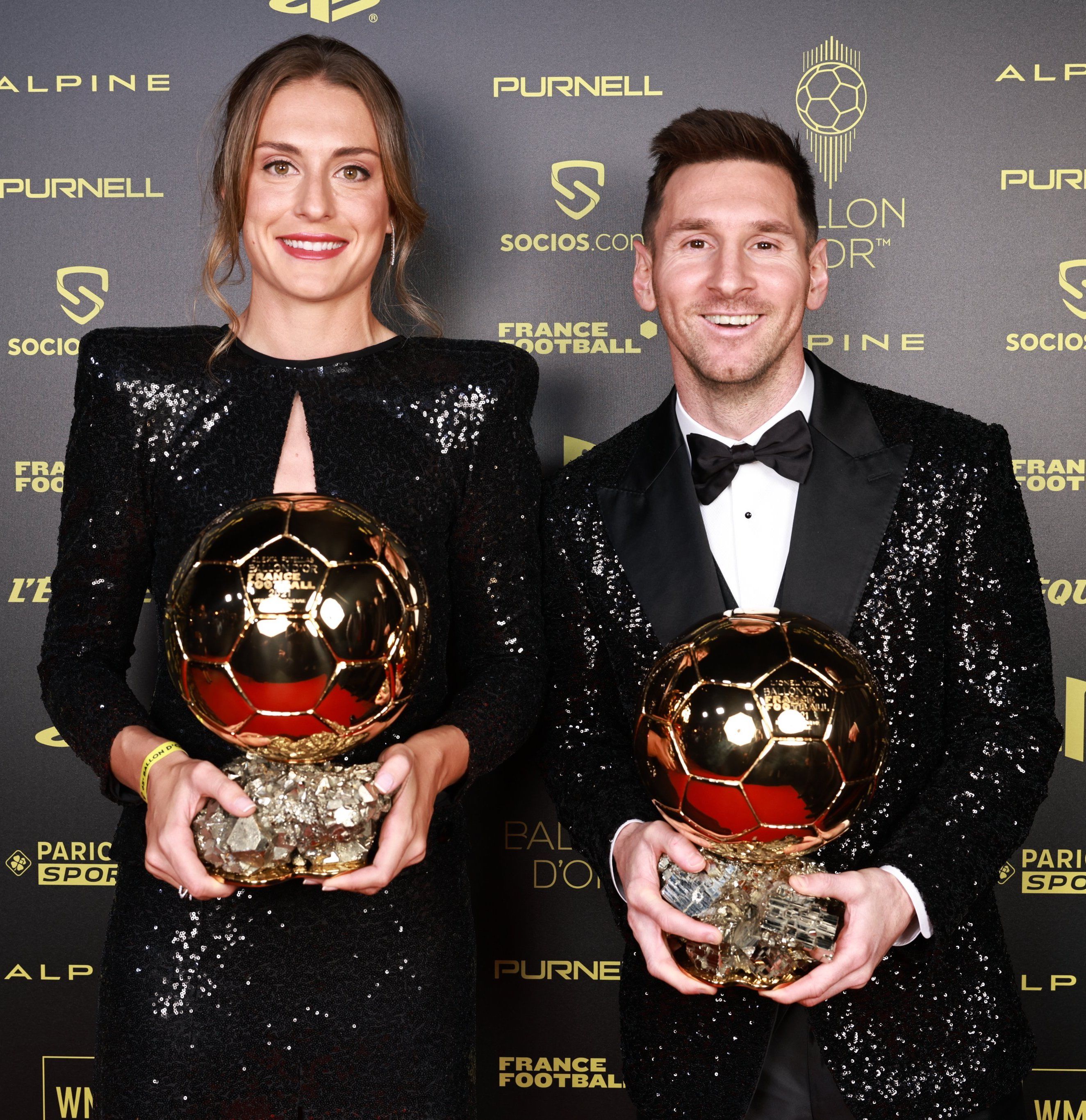 Alexia Putellas dan Lionel Messi