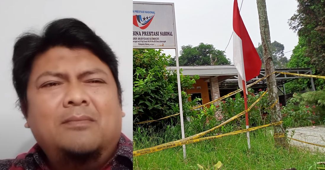 YouTuber Fredy Sudaryanto dan rumah kejadian pembunuhan ibu dan anak di Jalancagak, Subang