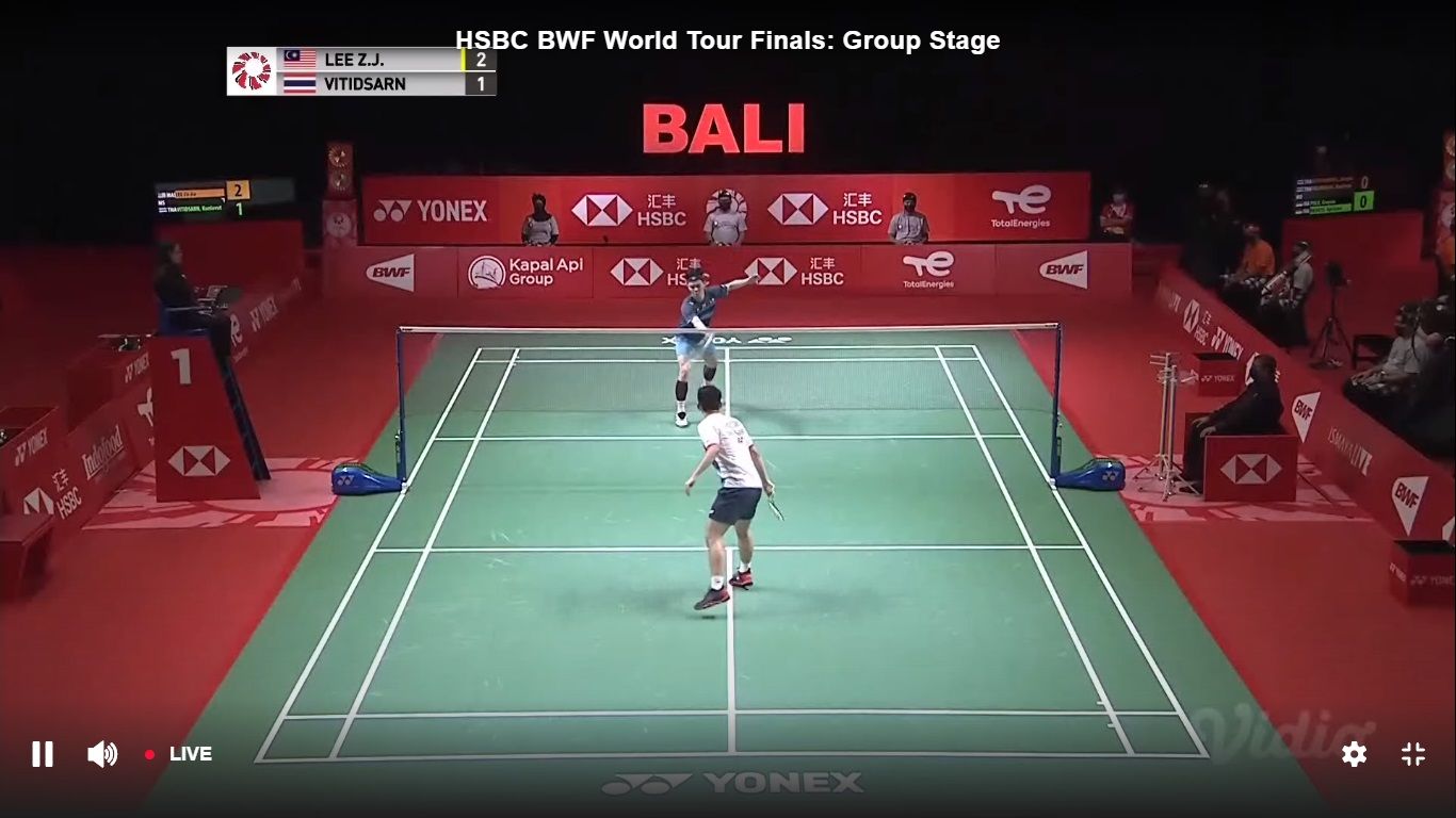 Duel Seru Lee Zii Jia vs Kunlavut Vitidsarn, BWF World Tour Finals 2021 Cek Link Live Streaming