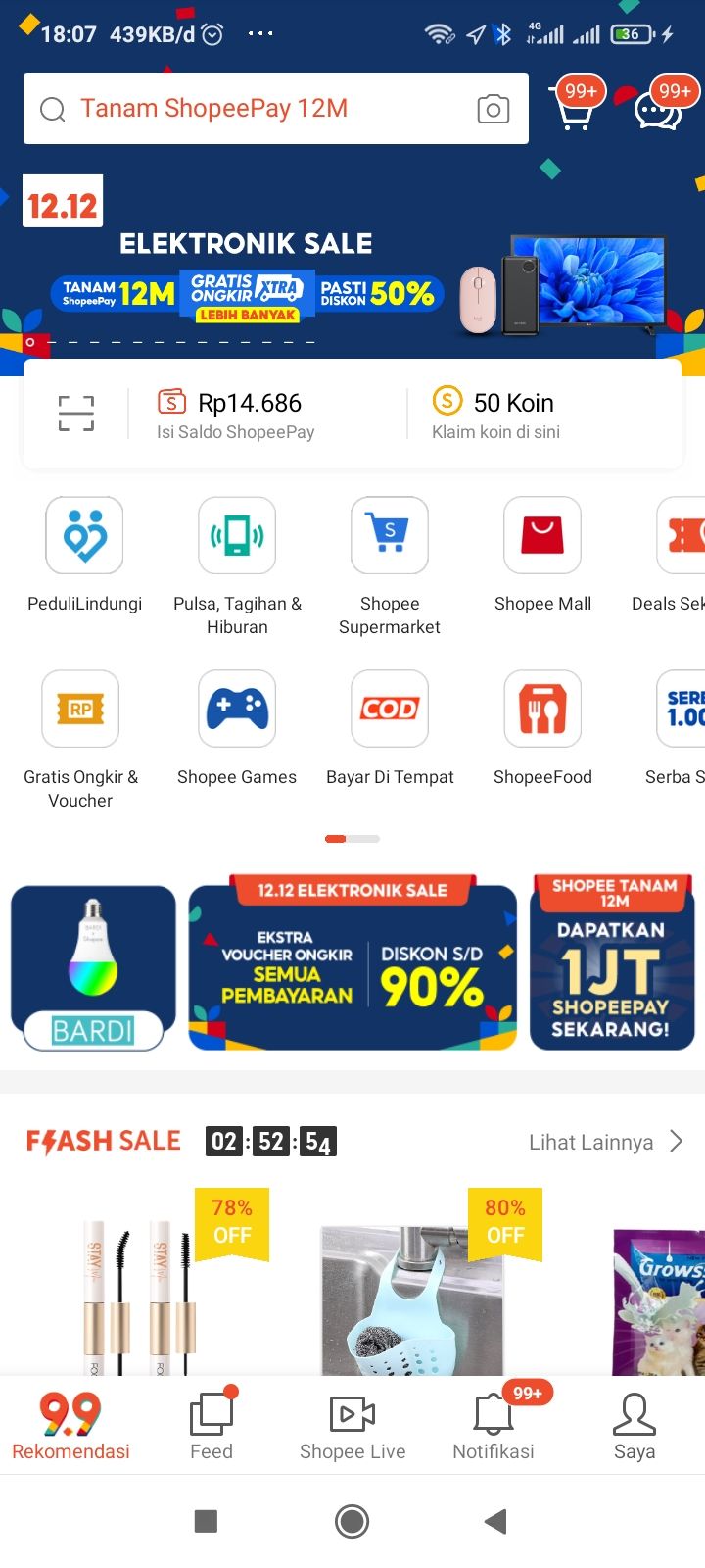 Kenapa Shopee Eror Gangguan Tidak Bisa Isi Saldo Dan Top Up Bayar Di ...