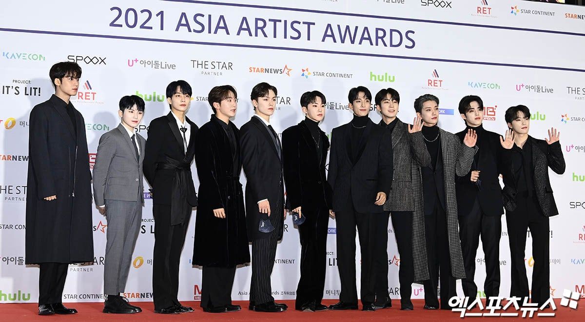 Bikin Gemes Cewek-cewek Nih! Foto Boy Group Kpop di Karpet Merah Asia Artist Awards 2021