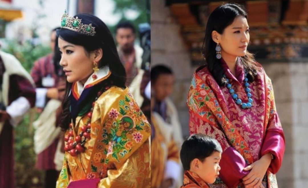 Ratu Bhutan, Jetsun Pema bersama anak lelakinya/tangkap layar 