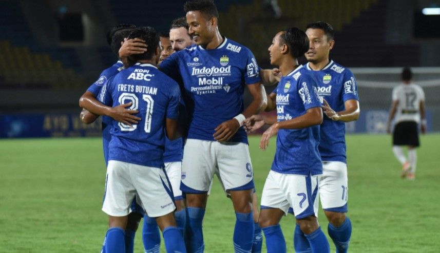 Laga Madura United vs Persib Bandung berakhir 0-1 untuk kemenangan tim 'Maung Bandung', Sabtu 4 Desember 2021 malam. /persib.co.id