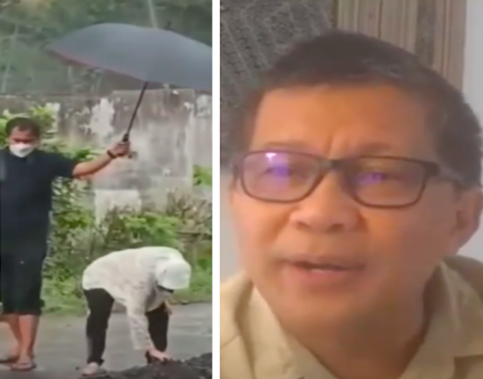 Risma Pindahkan Bebatuan Gunung Semeru Sambil Dipayungi Ajudan, Rocky Gerung Sebut Ketagihan Popularitas