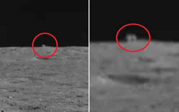   Ada penampakan 'gubuk misterius' di Bulan yang memunculkan spekulasi itu rumah Alien.  
