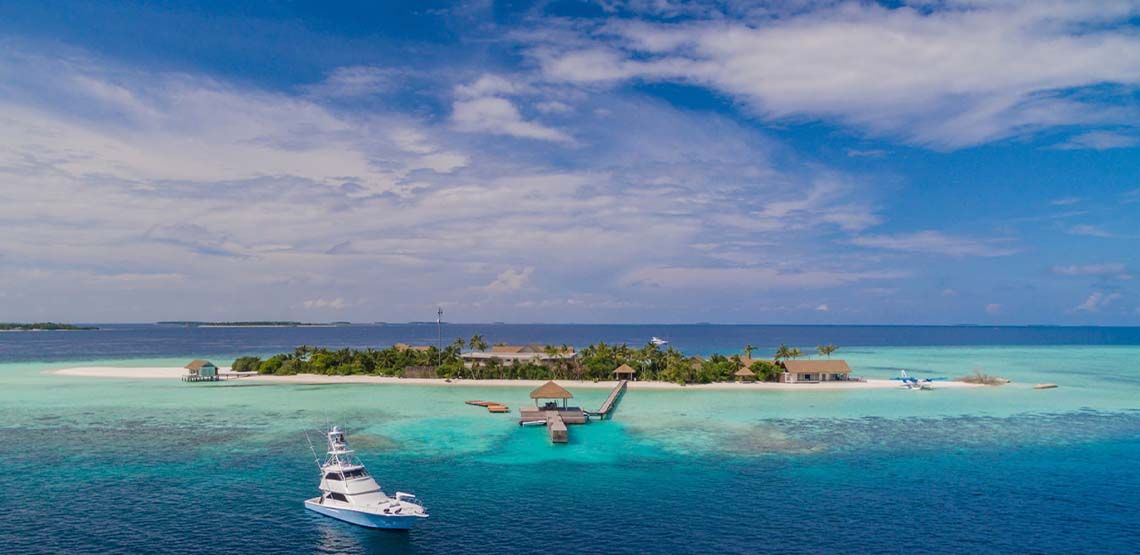Pulau pribadi Voavah Maladewa