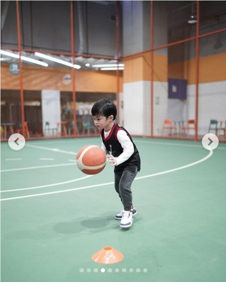 Putra Sandra Dewi Pamer Kemampuan Basket di Usia 3 Tahun, Raphael Moeis Diramal Bakal Jadi Atlet Profesional 