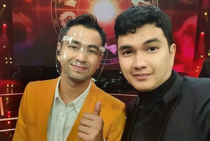 Aldi Taher (kanan) saat bersama Raffi Ahmad./@alditaher.official