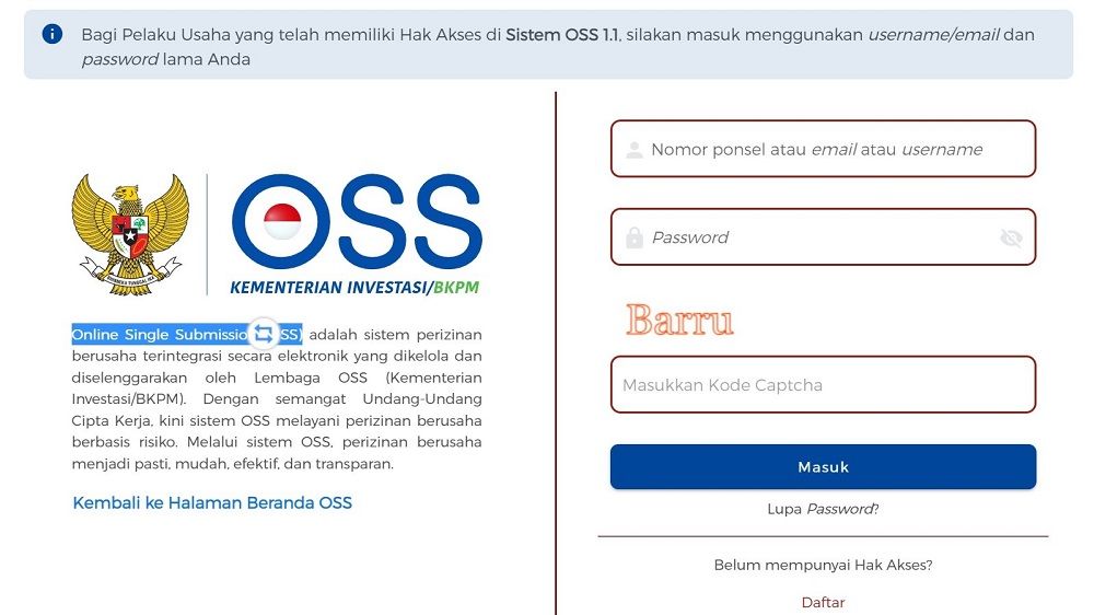 Cara Daftar Di Www oss go id Agar Dapat BLT UMKM 2022 Pakai HP Ini 