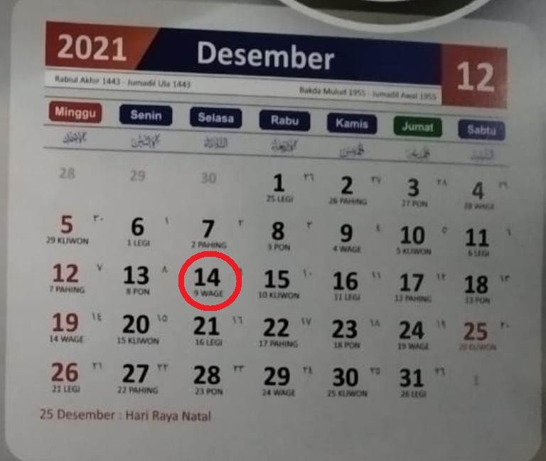 ᗈᗈ Semar mesem hk 14 januari 2022  ྕ 