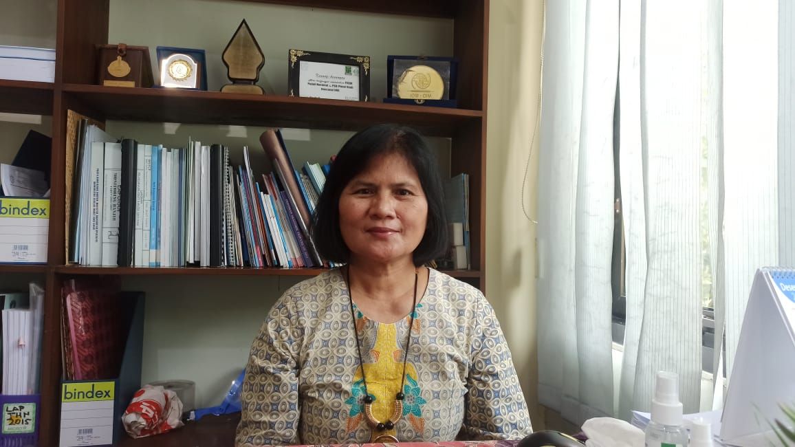 Kepala Pusat Studi Bencana (PSB) LPPM Universitas Sebelas Maret (UNS) Surakarta, Prof. Dr. Chatarina Muryani, M.S