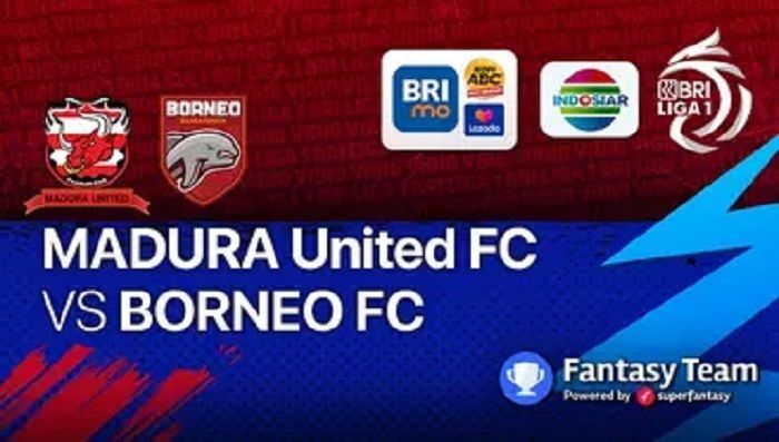 Live Streaming Indosiar Nonton Madura United FC vs Borneo FC di BRI Liga 1 Malam Ini Pukul 20.30 WIB