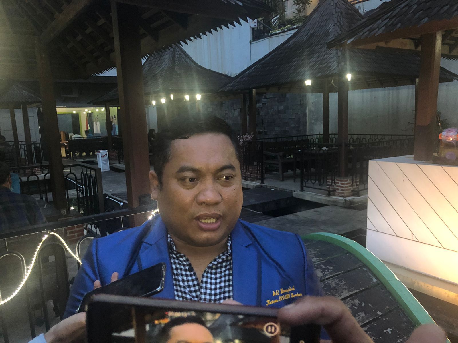 Ketua DPD KNPI Provinsi Banten Ali Hanafiah. /Ari/ Zonabanten