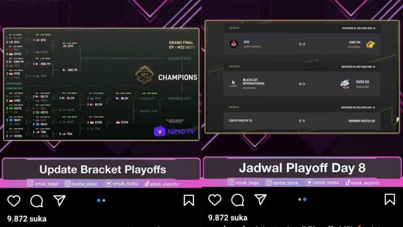 M3 playoff bracket