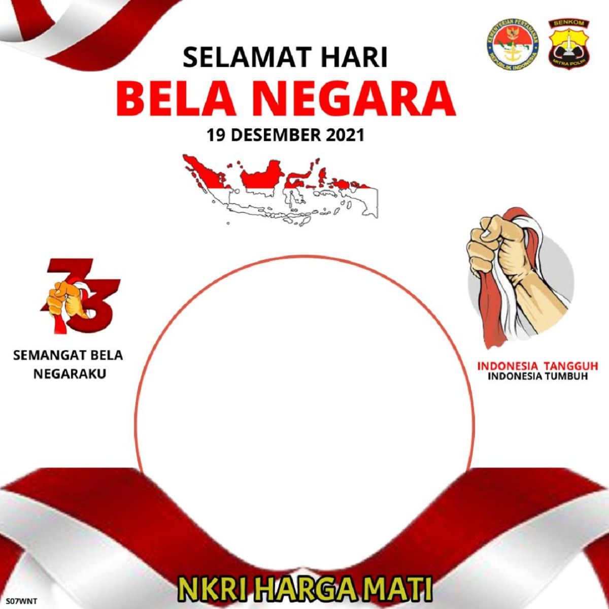 30 Link Twibbon Bela Negara 19 Desember 2021, Sambut Hari Bela Negara ...