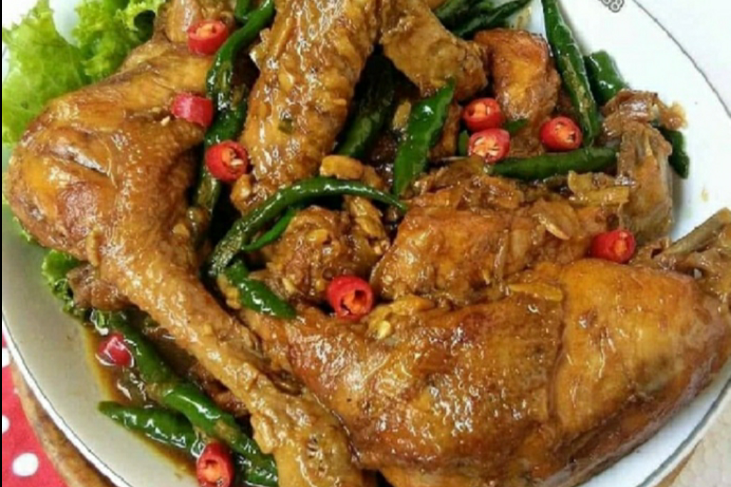 Resep Dan Cara Membuat Ayam Bumbu Rempah Kecap Cabe Ijo Karawang Post