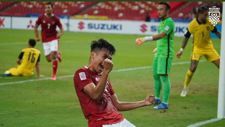Timnas Malaysia Usia Dikalahkan Indonesia di Piala AFF 2020