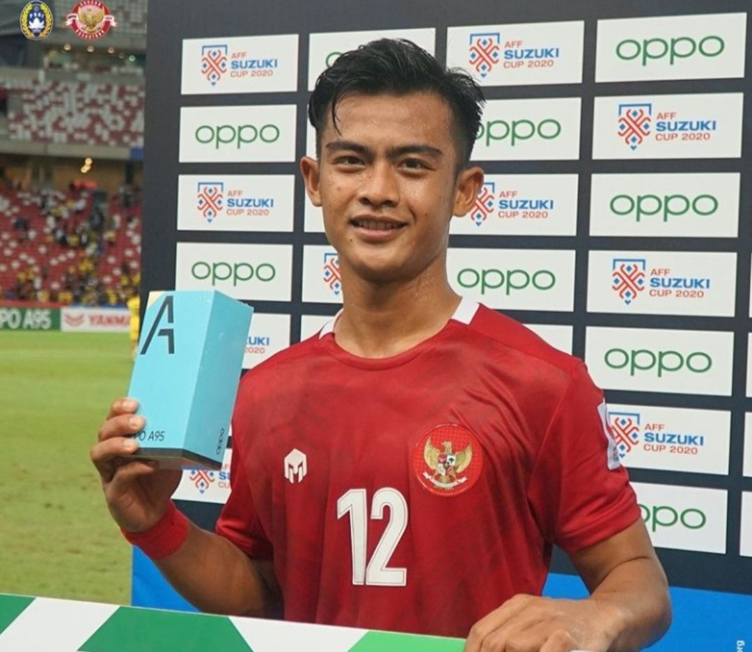 Arhan Pratama meraih 'Man of The Match' usai berikan gol dan umpan ganas pada pertandingan Indonesia Vs Malaysia.