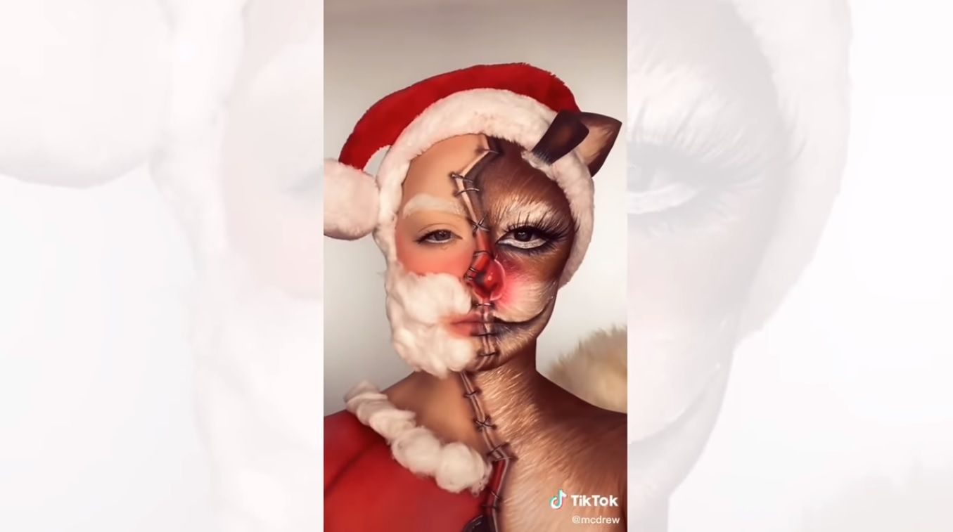 5 Inspirasi Makeup Natal, Mulai Dari Karakter Rusa Sampai Grinch yang Serba Hijau