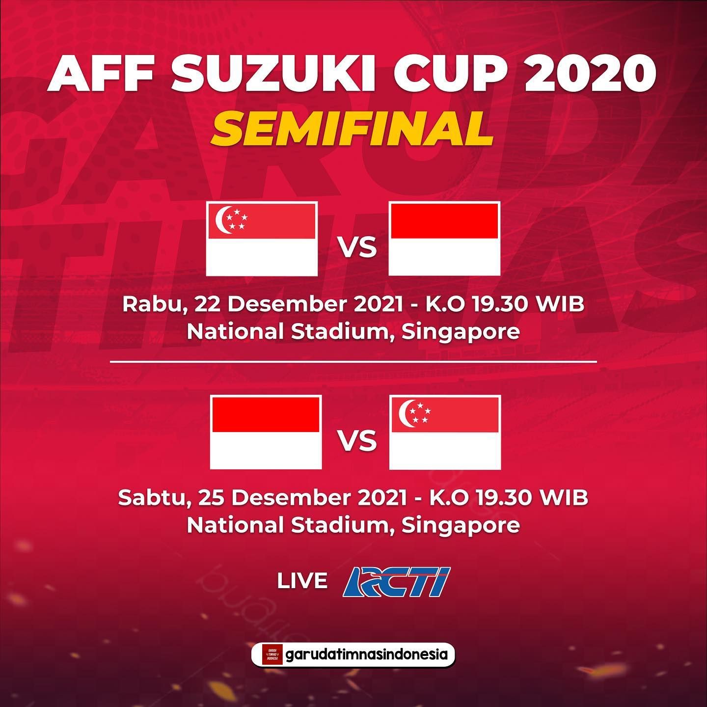 Semifinal indonesia vs singapura