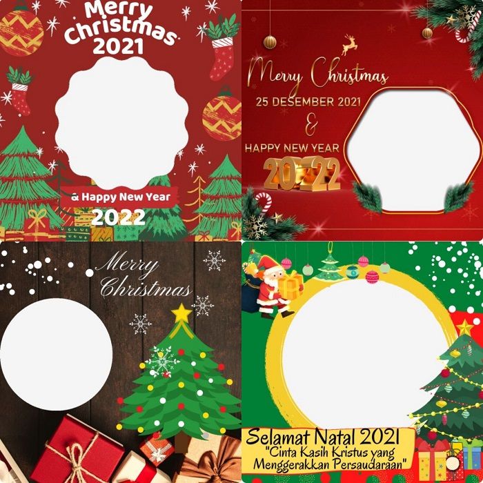 25 Link Twibbon Selamat Hari Natal 2021 dan Tahun Baru 2022, dengan