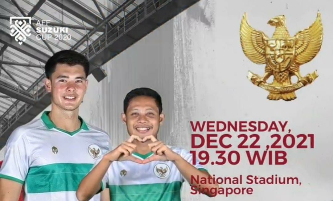 Live streaming tv online rcti timnas indonesia vs singapura, piala aff 2021, malam ini gratis