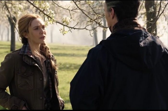 Salah satu adegan post credit ‘Spiderman No Way Home’, di mana Doctor Strange bertanya kepada Wanda tentang Mutiverse