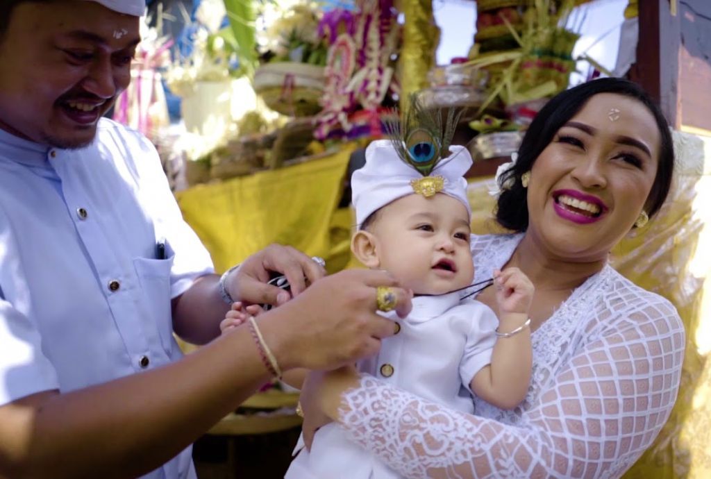 Potret Tradisi Bayi di Bali
