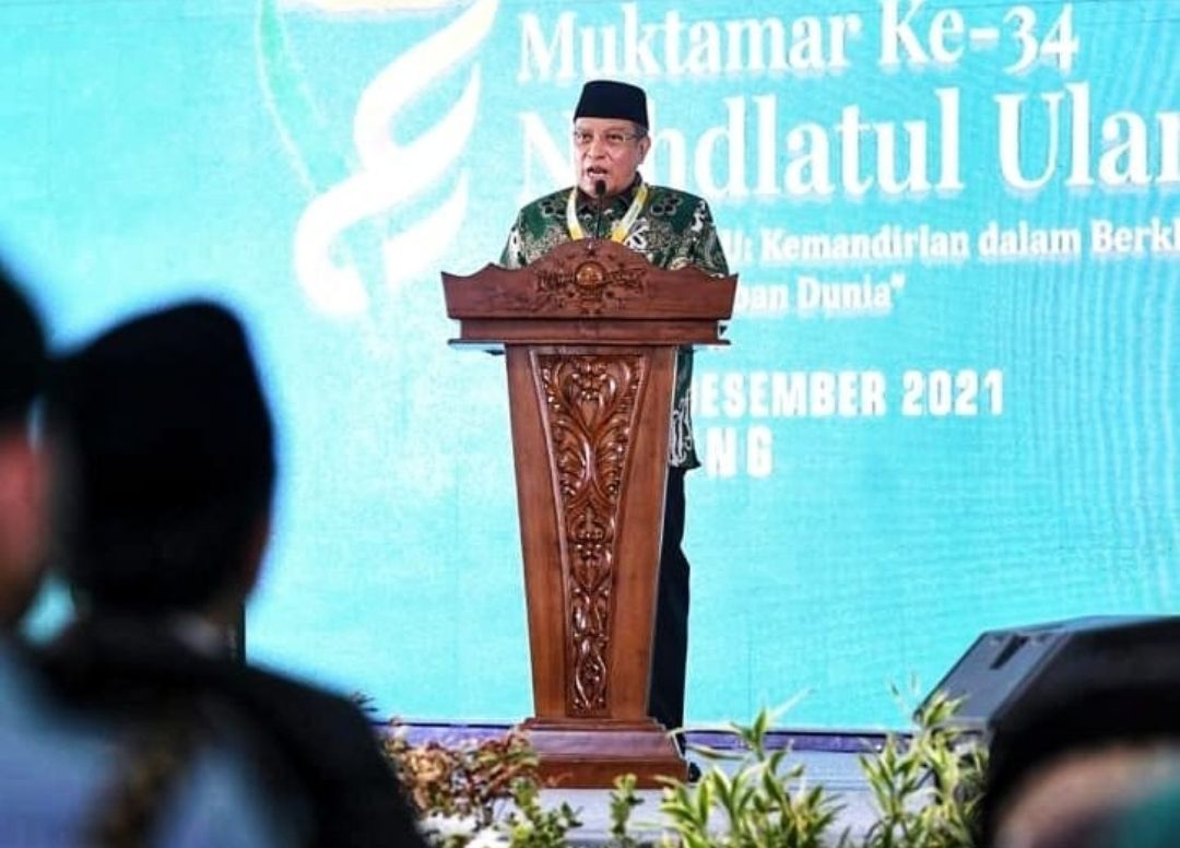K.H. Said Aqil Siradj mengeluarkan pernyataan kontroversial dengan berdoa supaya pasangan Anies Baswedan-Muhaimin Iskandar menang di Pilpres 2024.